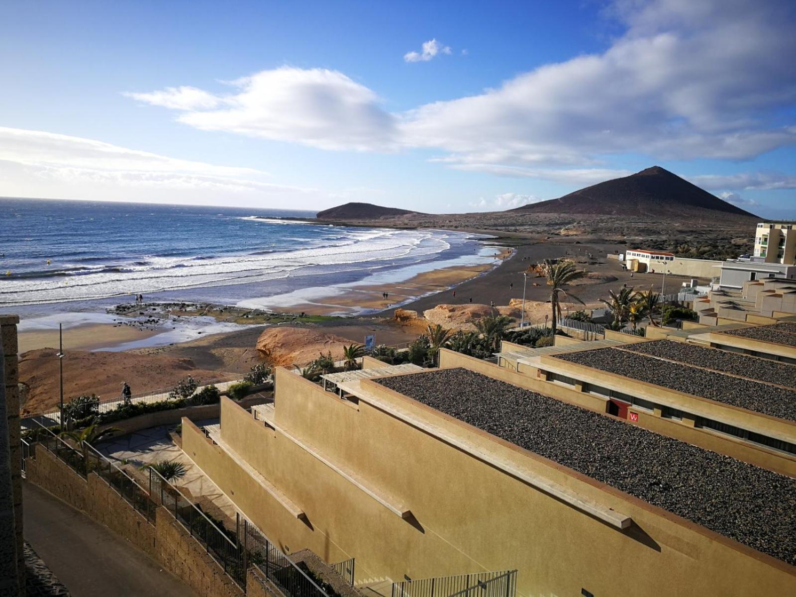 Alquilaencanarias El Medano Spectacular Terrace And Sea Views A Bagian luar foto